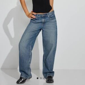 Garage Low Rise Baggy Jeans